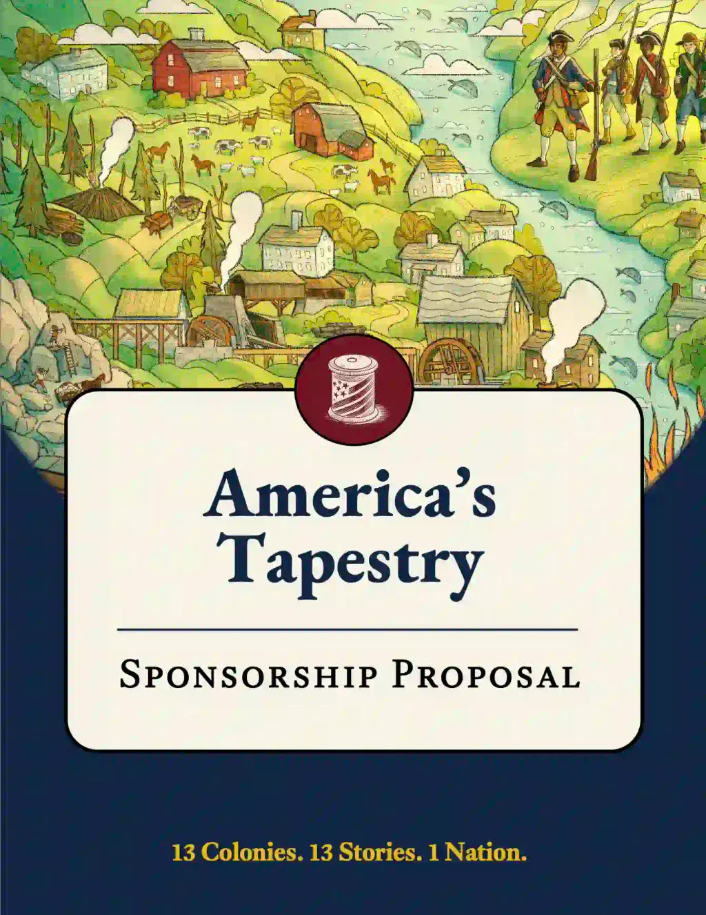 America's Tapestry Sponsorship Opportunities - Click to download PDF