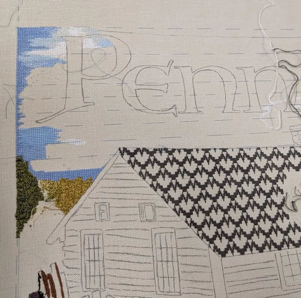 Detail of the Pennsylvania panel