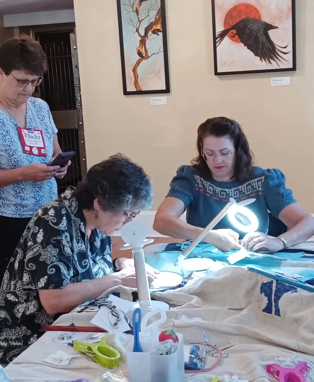 Stitchers at Historic Odessa