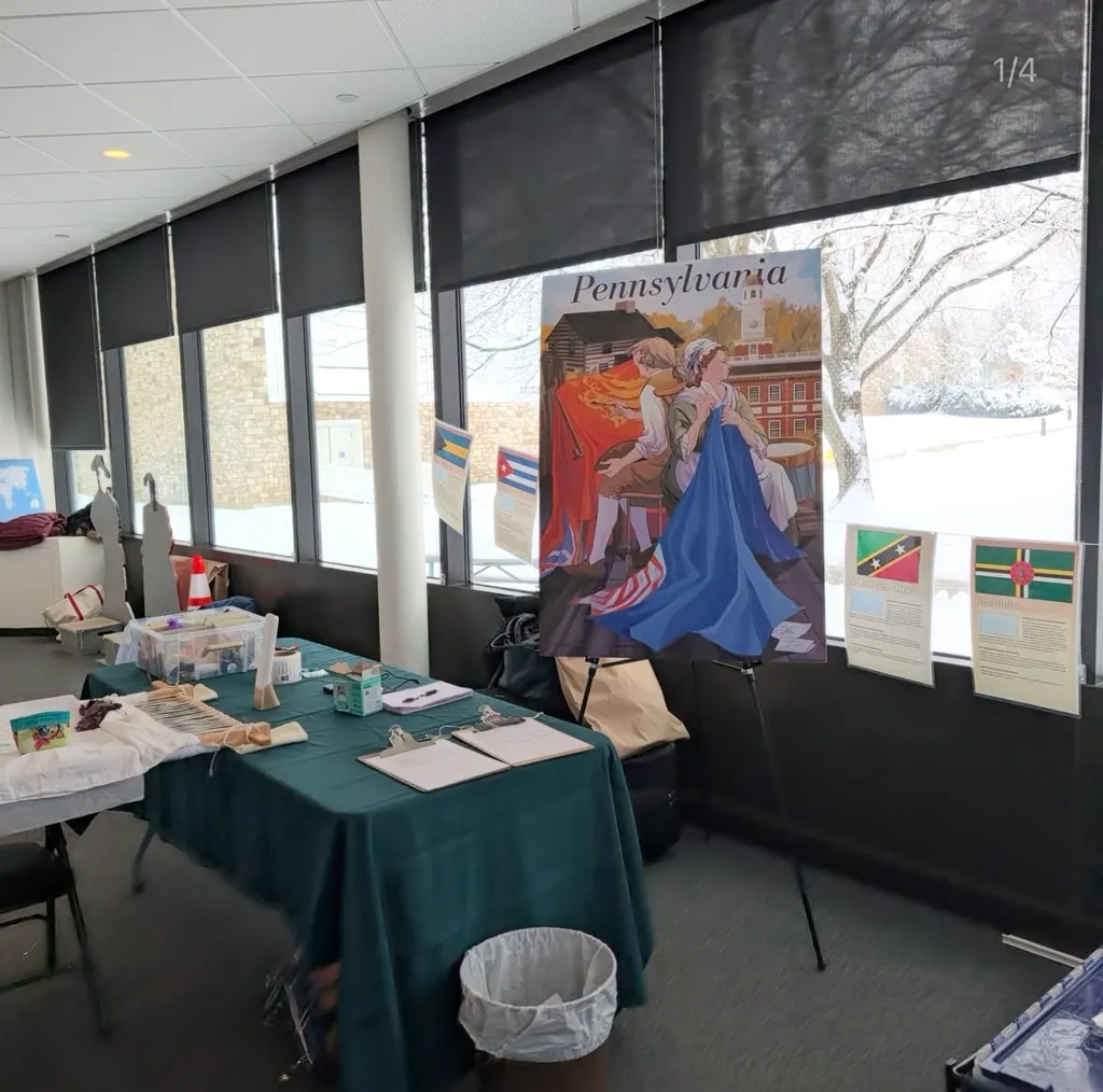 The Pennsylvania Panel at Valley Forge Visitor's Center