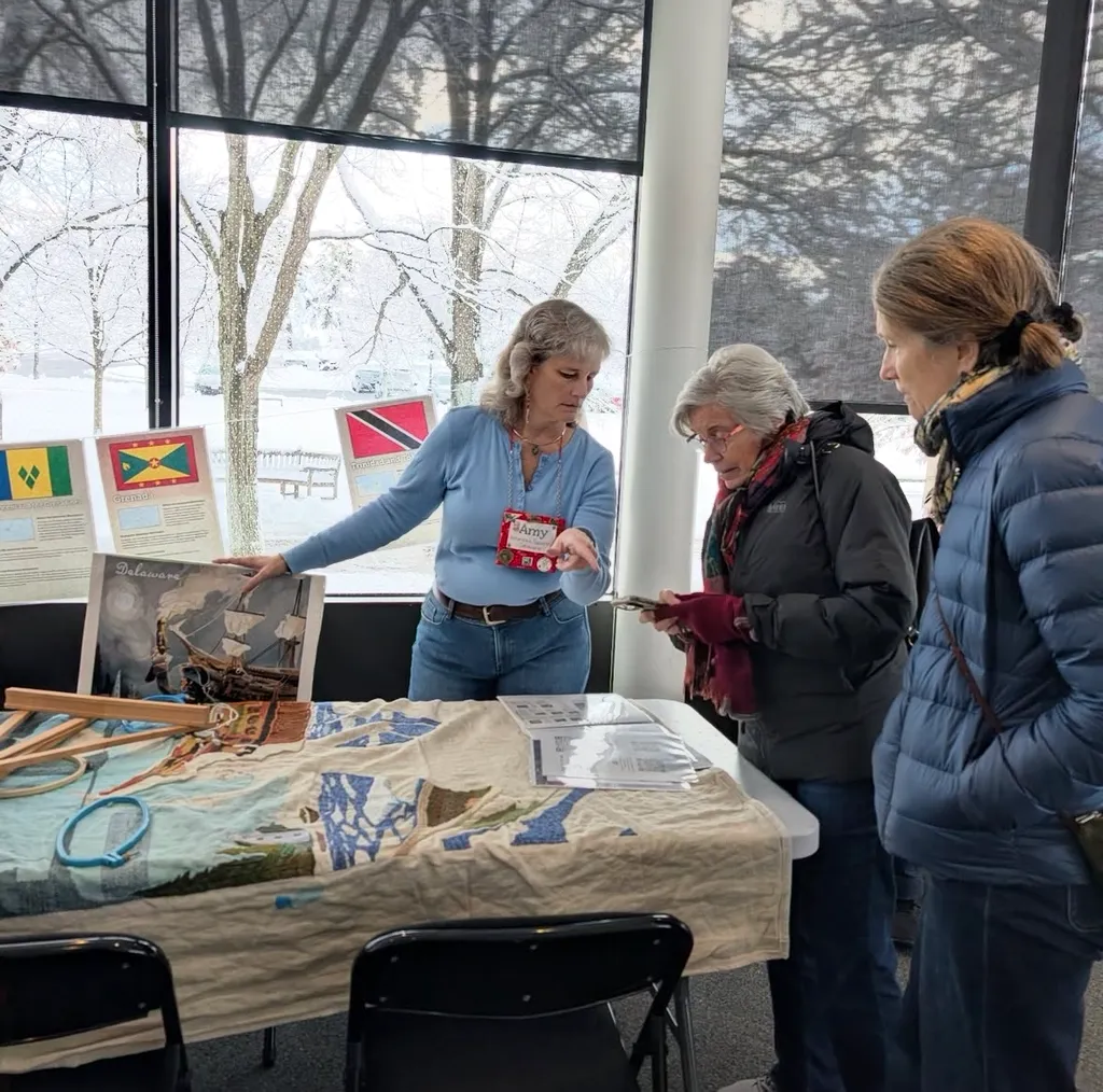 Delaware co-director Amy Gilley brought the Delaware panel to Valley Forge for the weekend as well!