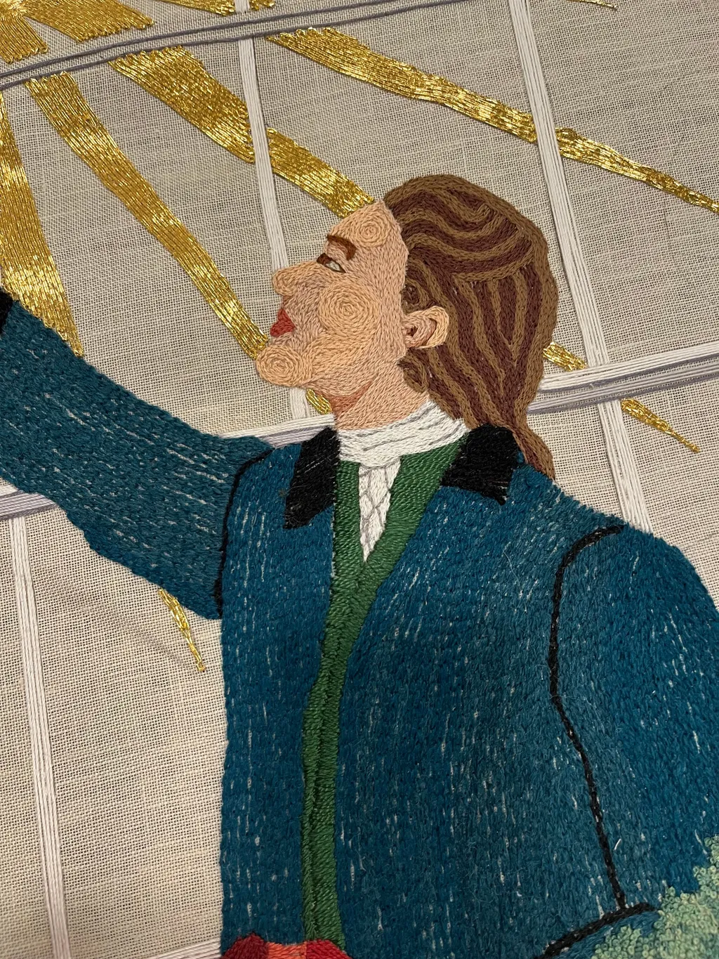A detail from the Massachusetts panel