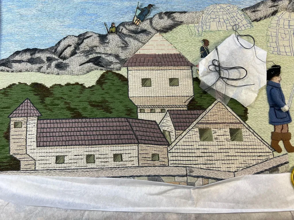 A detail from the New Hampshire panel