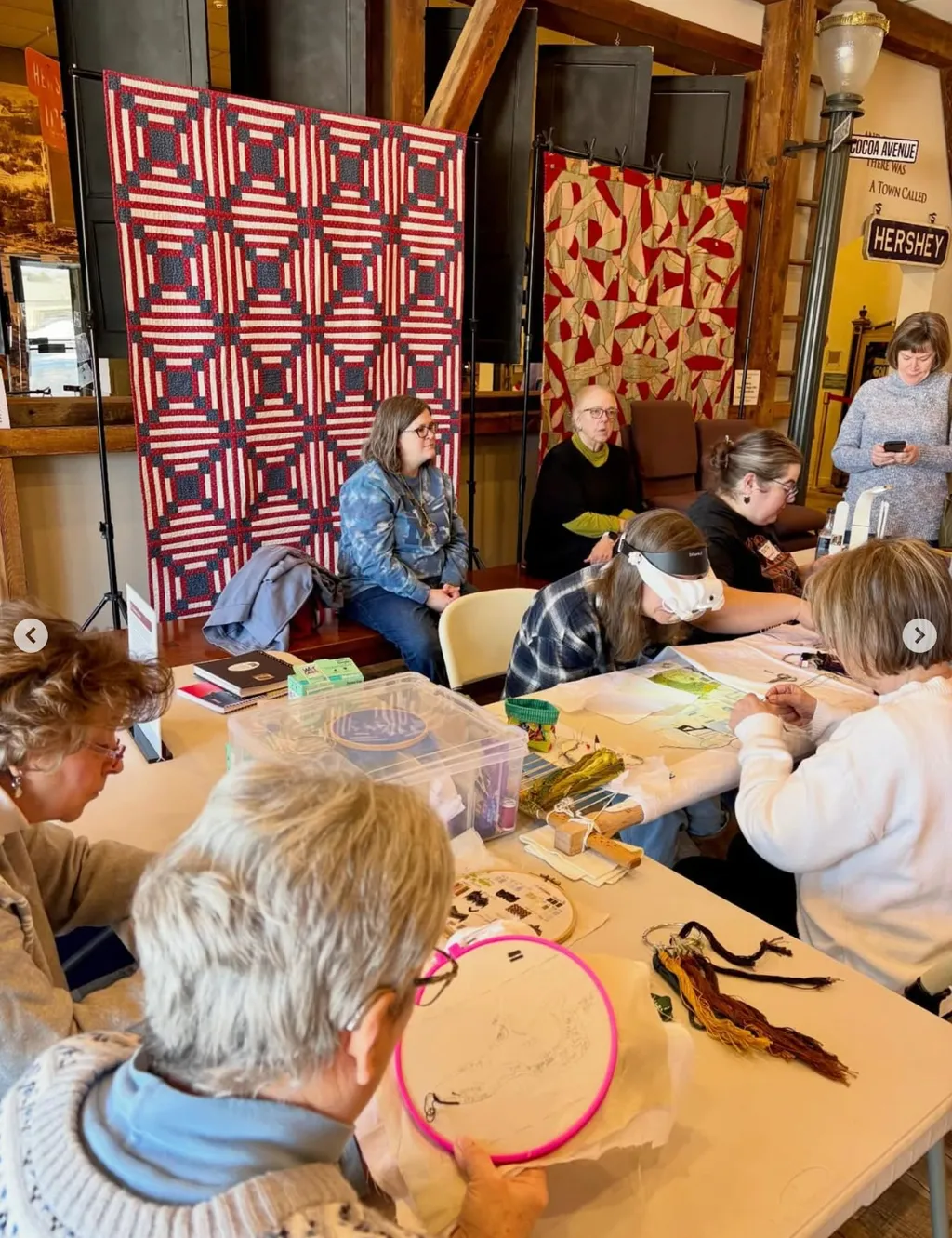 The Pennsylvania panel at the Hershey History Center