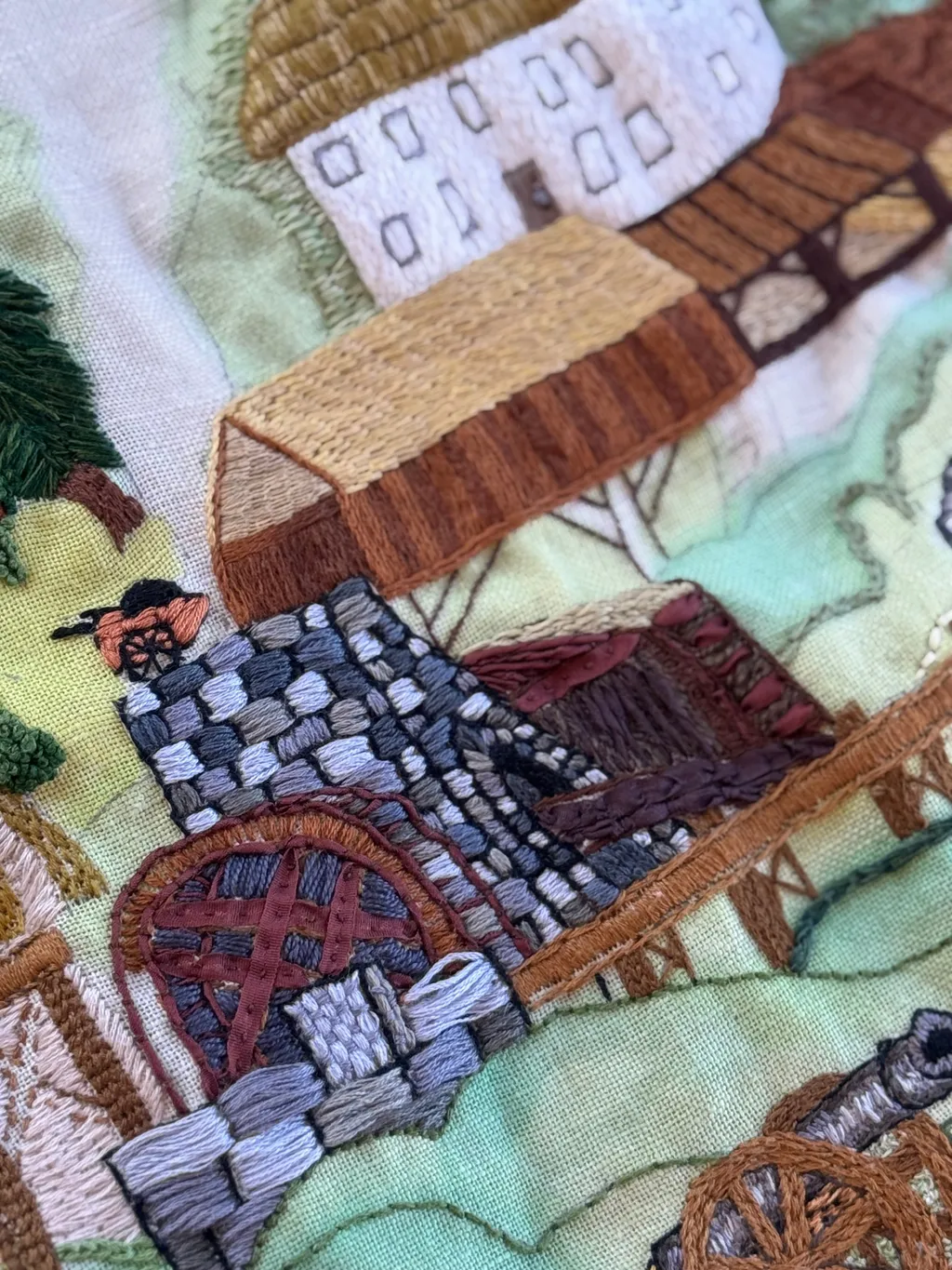 One of the many gorgeous details on the Provision State's panel