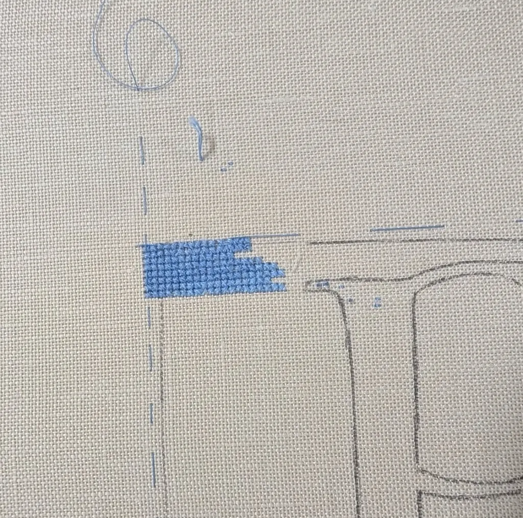 Pennsylvania Embroidery Detail