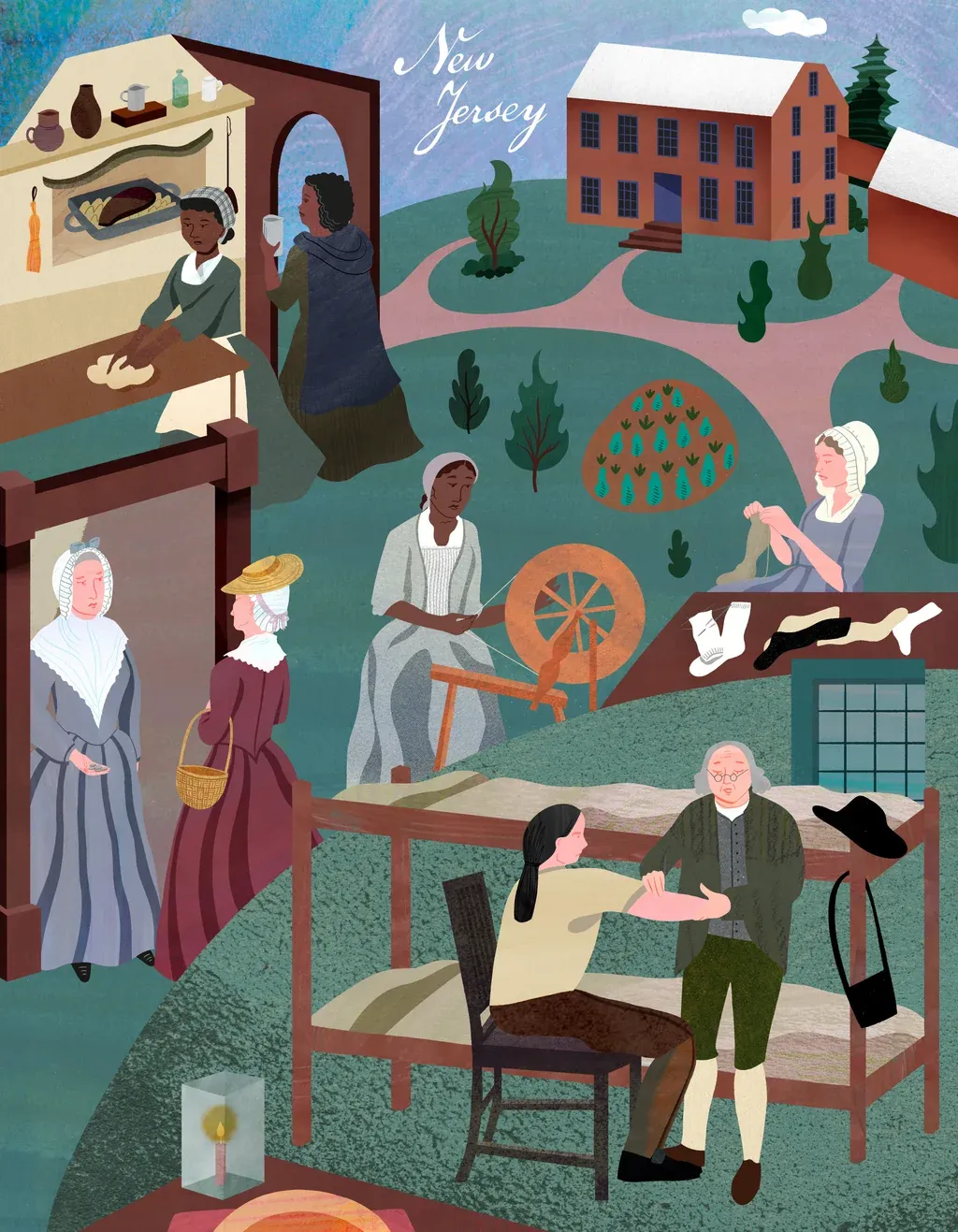 New Jersey Tapestry