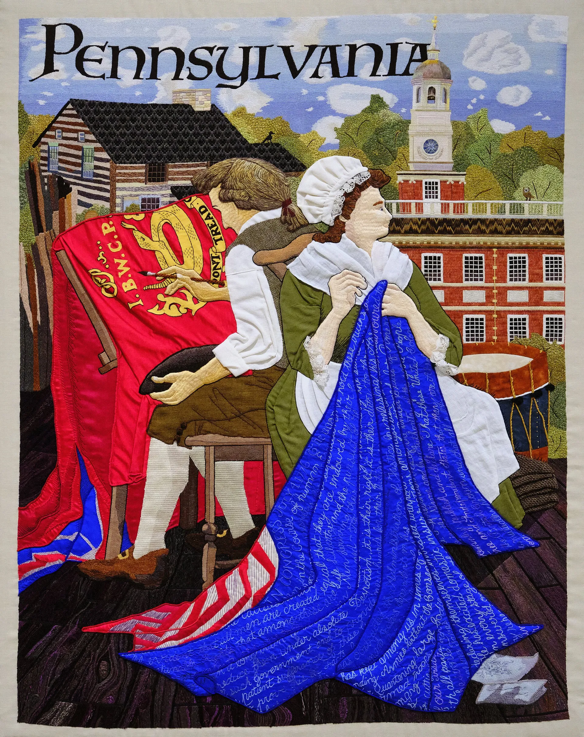 The Pennsylvania tapestry panel
